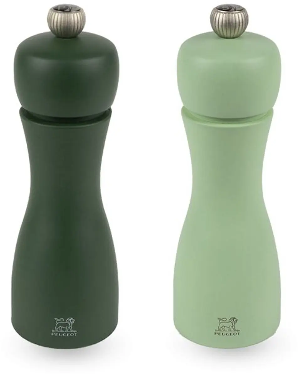 Peugeot Tahiti Duo Peper- en Zoutmolen Hout Groen