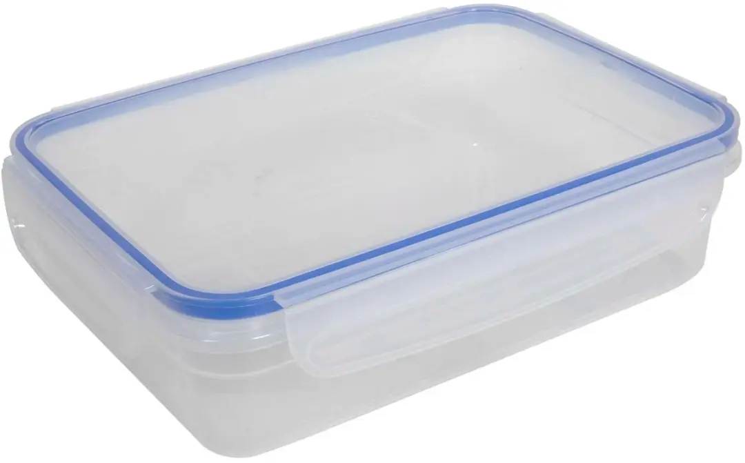 Cookinglife Vershoudbakjes Clip & Fresh 1,4L - Set van 3 - Blauw