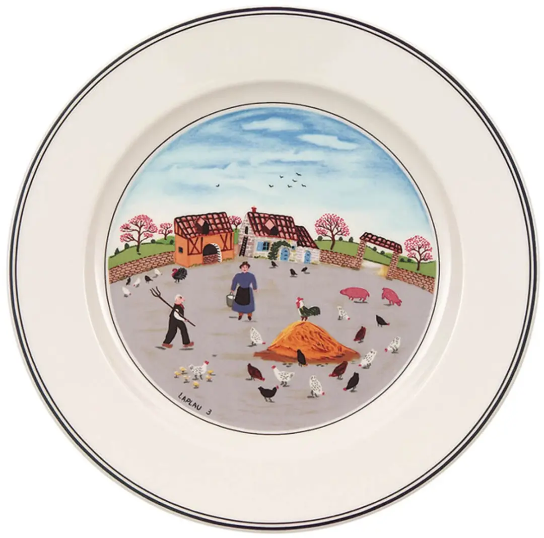 Villeroy & Boch Hühnerhof Design Frühstücksteller