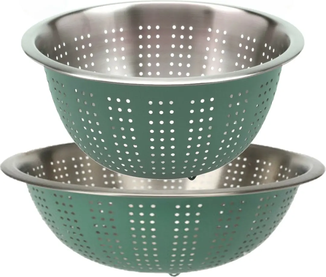 Excellent Houseware RVS Keukenvergiet Set 24/27cm