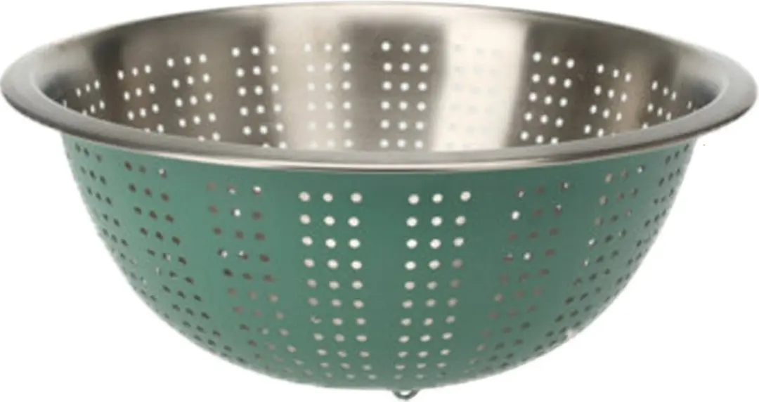 Excellent Houseware RVS Keukenvergiet Set 24/27cm - Groen