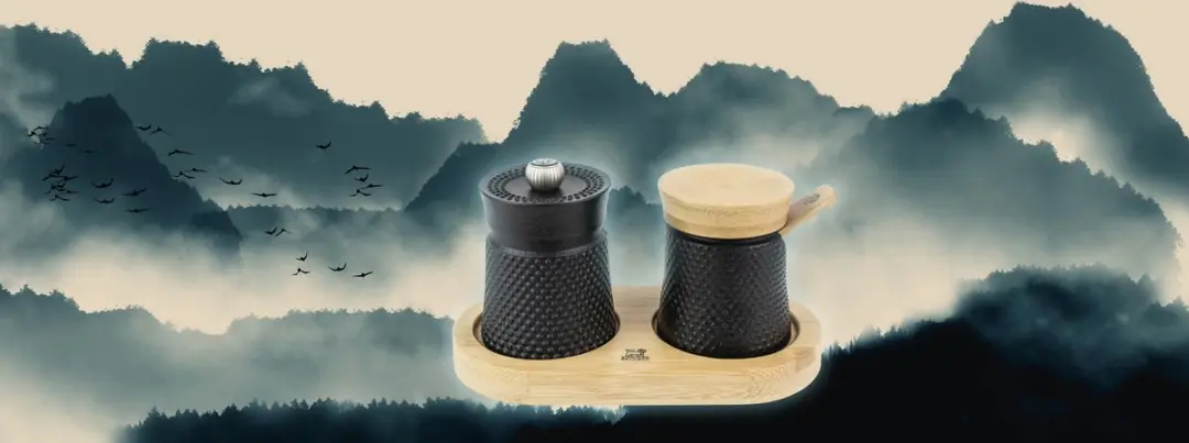 Peugeot Bali Fonte Pepermolen 8cm - Zwart