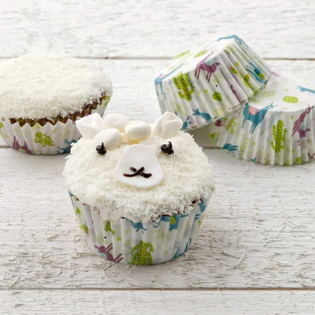 Zenker Smart Pastry Muffinvormpjes 7cm - 50 Stuks - Kleurrijk