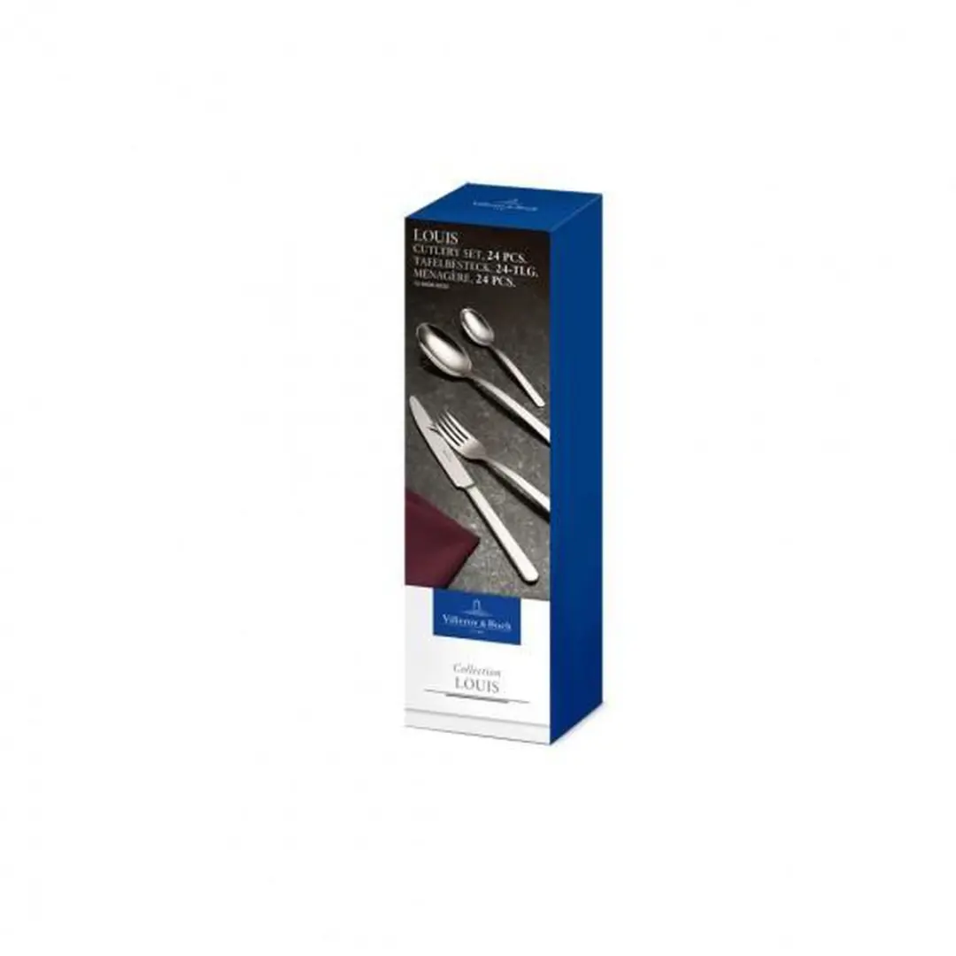 Villeroy & Boch Louis Bestekset 24-delig - Zilver - afbeelding 6 van 6