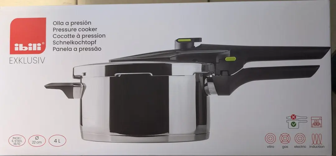 Ibili Exklusiv Snelkookpan 4L
