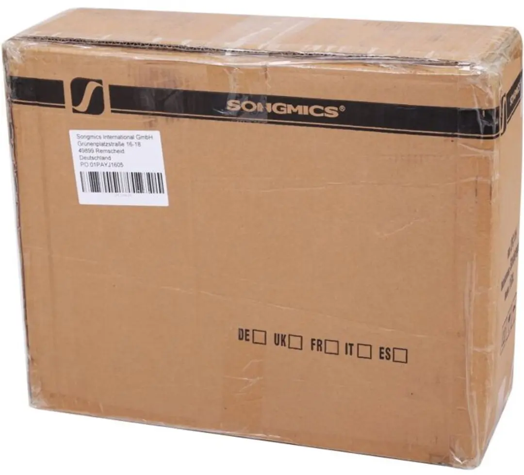 Songmics Keukenafvalscheidingssysteem 2x15L - Inbouw - Grijs