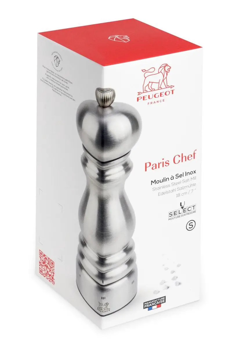 Peugeot Paris Chef Zoutmolen 18cm - Rvs - 32487
