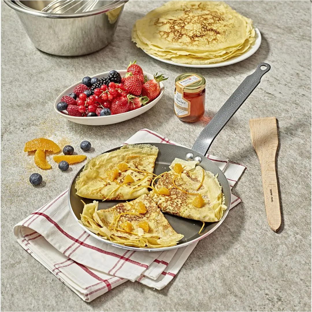 DeBuyer Choc Crêpe- en Pannenkoekenpan 30cm - Zwart - afbeelding 6 van 6
