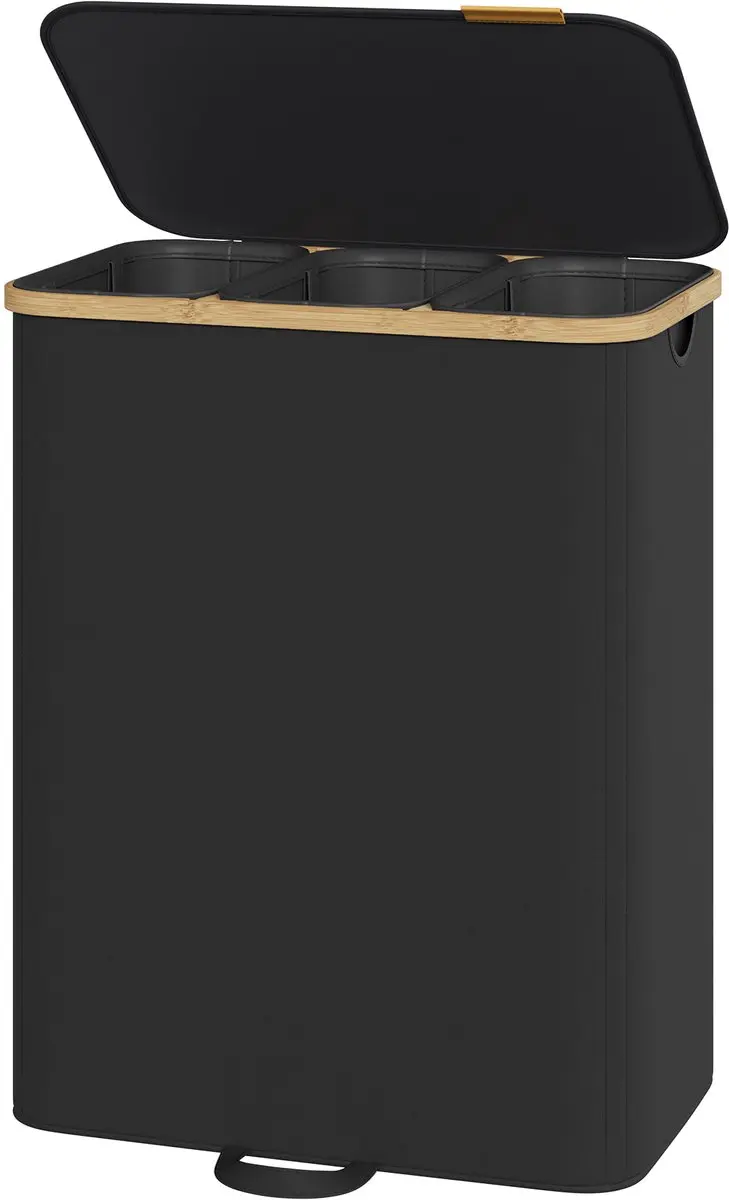Songmics Wasmand met Deksel 170L