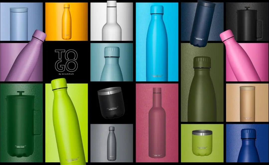 Scanpan Thermosfles 1000ml - Neutral Grey