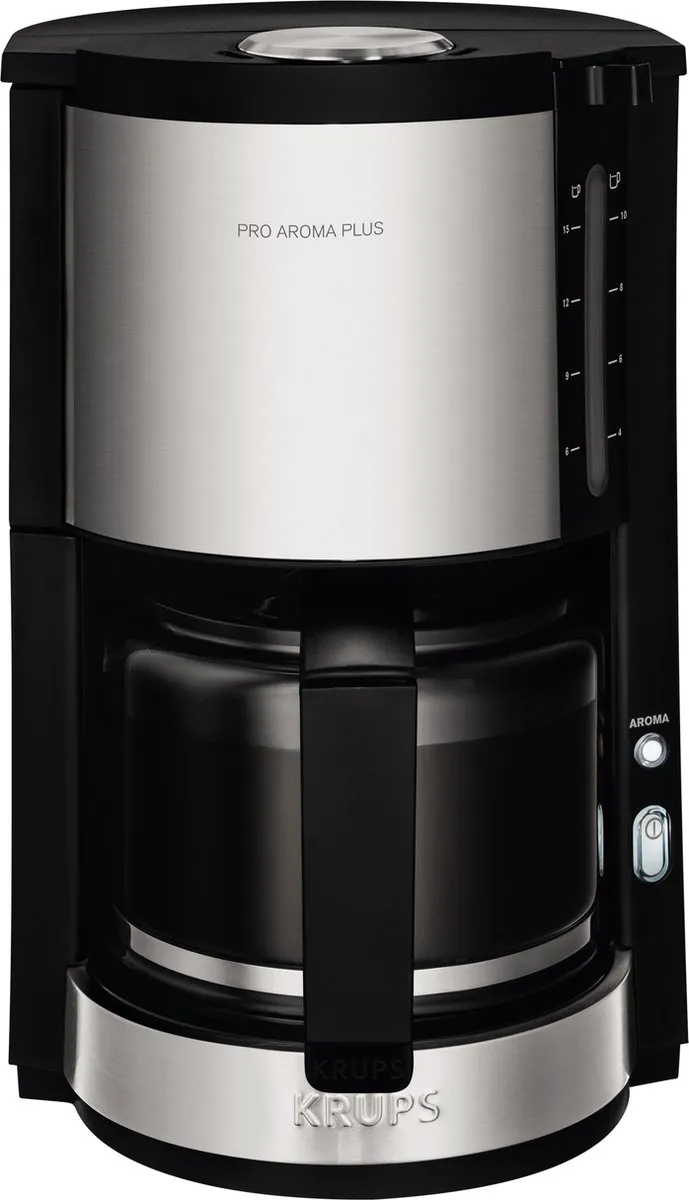 Krups Pro Aroma Plus KM3210 Filterkoffiezetapparaat 10 Koppen - Zwart