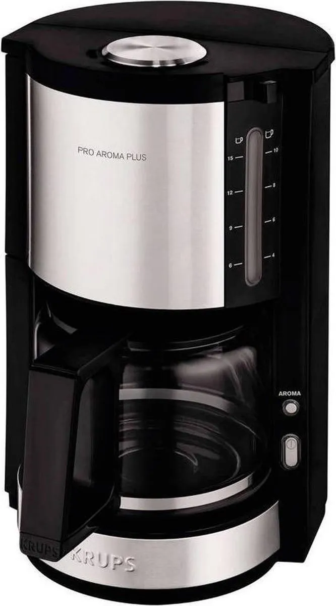 Krups Pro Aroma Plus KM3210 Filterkoffiezetapparaat 10 Koppen - Zwart - afbeelding 6 van 6