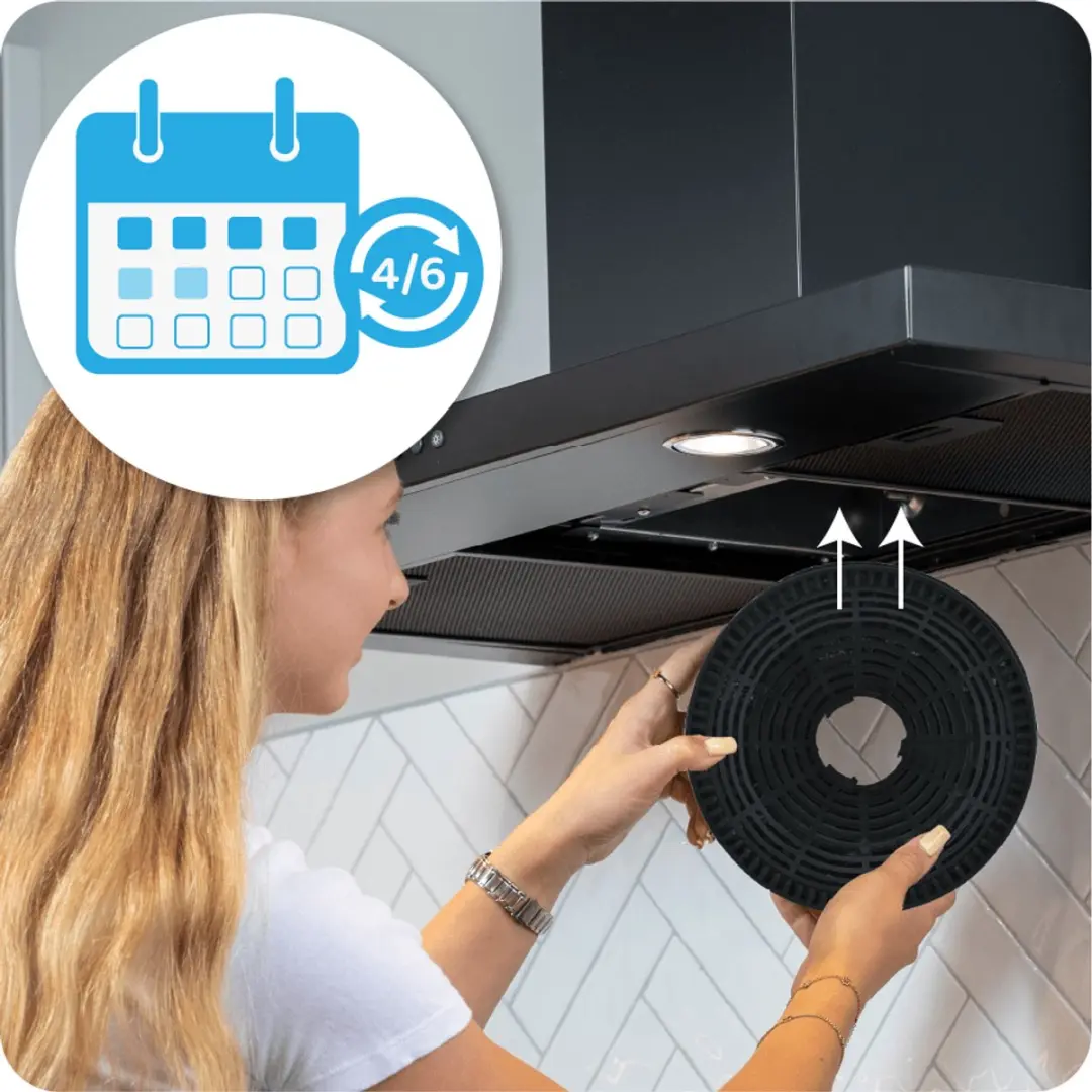 Silverline Koolstoffilter KF003 AF90 - 2 Stuks