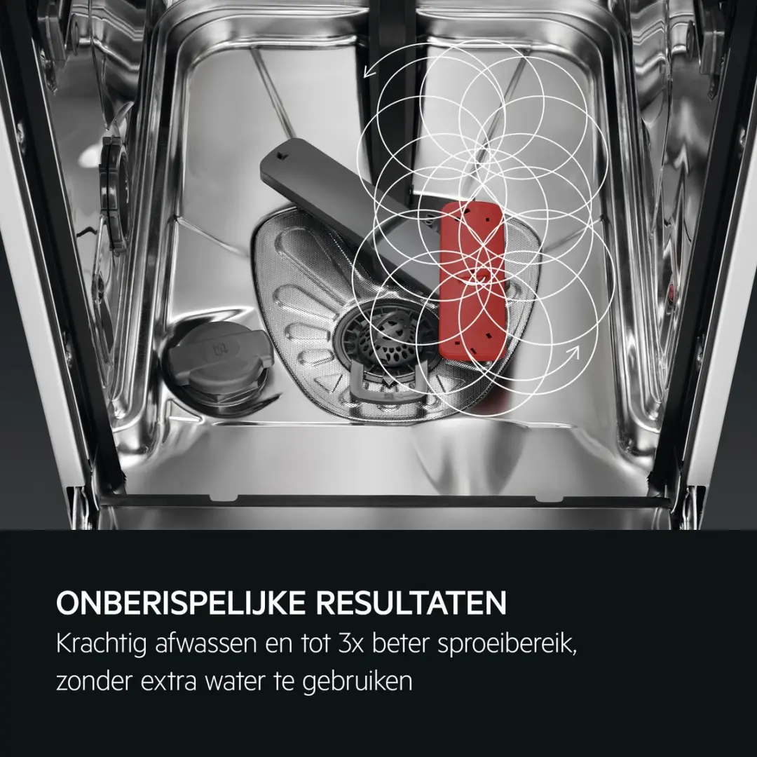 AEG Series 6000 FES5368XZM Semi-ingebouwde vaatwasser - 13 couverts