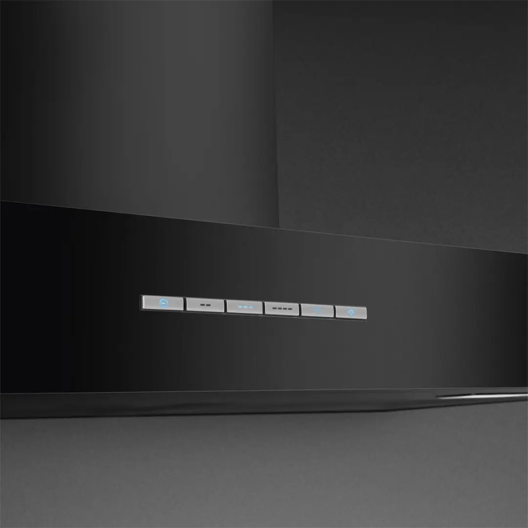 Smeg KBT600BL Afzuigkap 60cm - Zwart - afbeelding 6 van 6