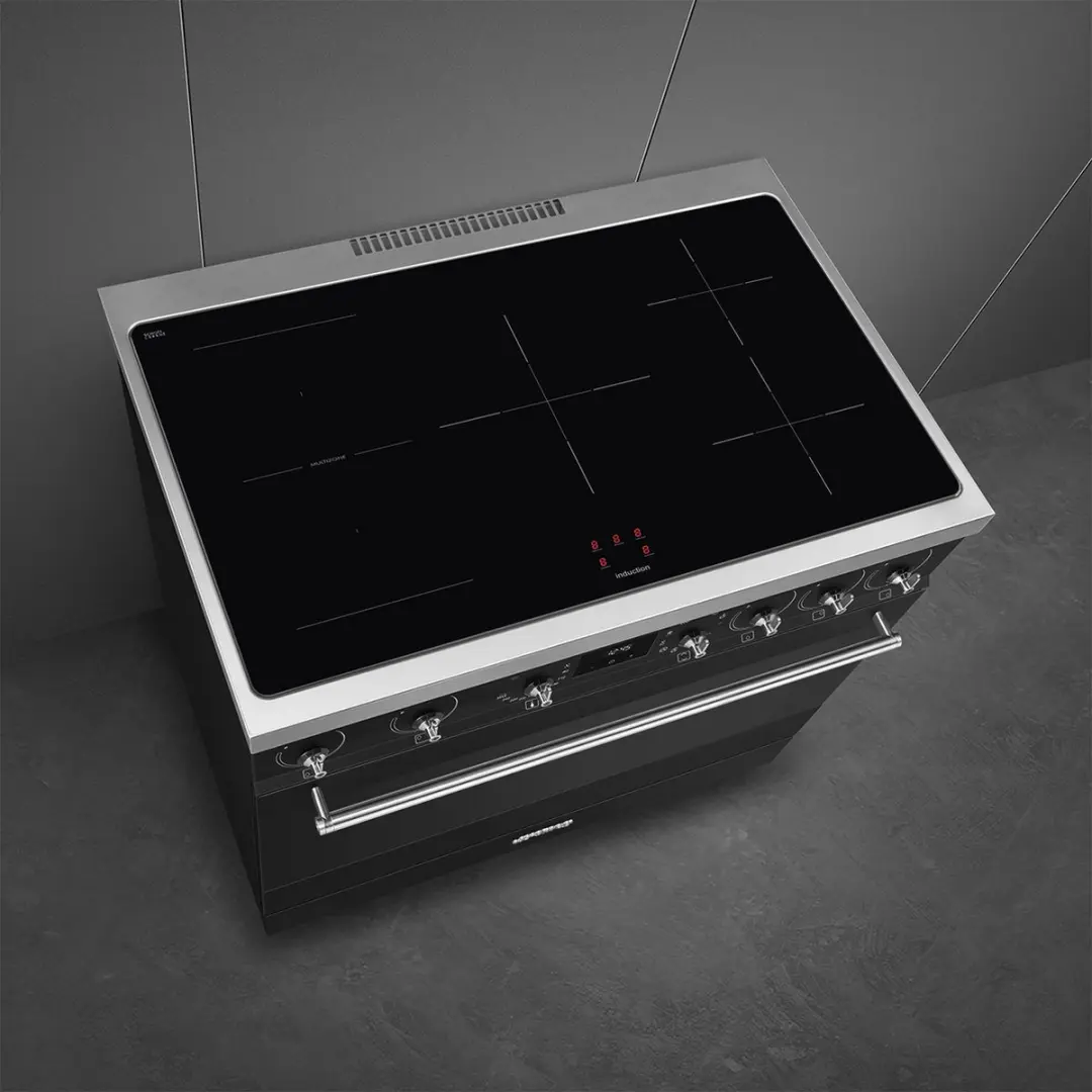 Smeg C9IMMB2 Inductiefornuis 90cm - Mat Zwart