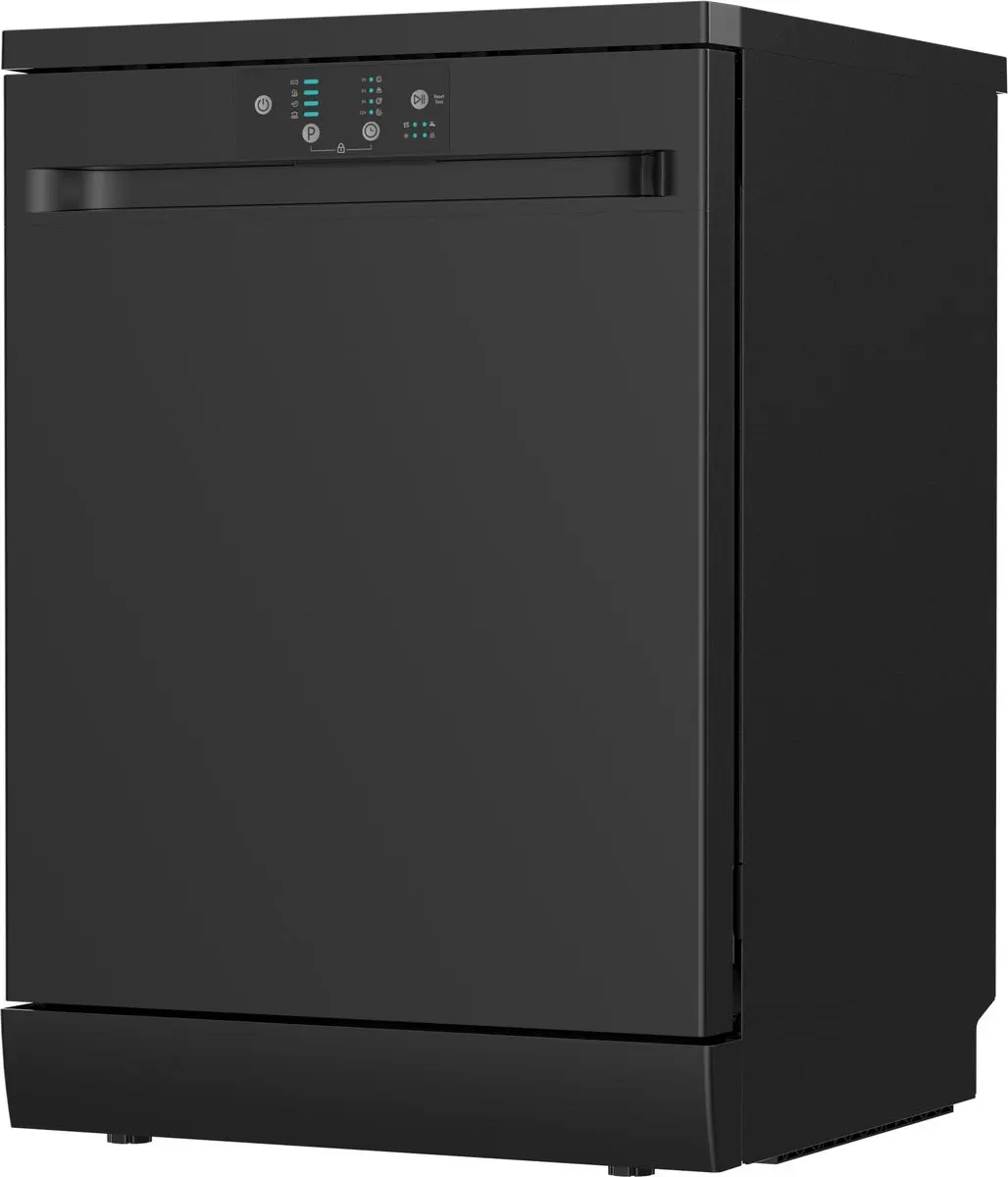 Exquisit GSP8614-450DB Vaatwasser - 14 Couverts - 47dB - Zwart