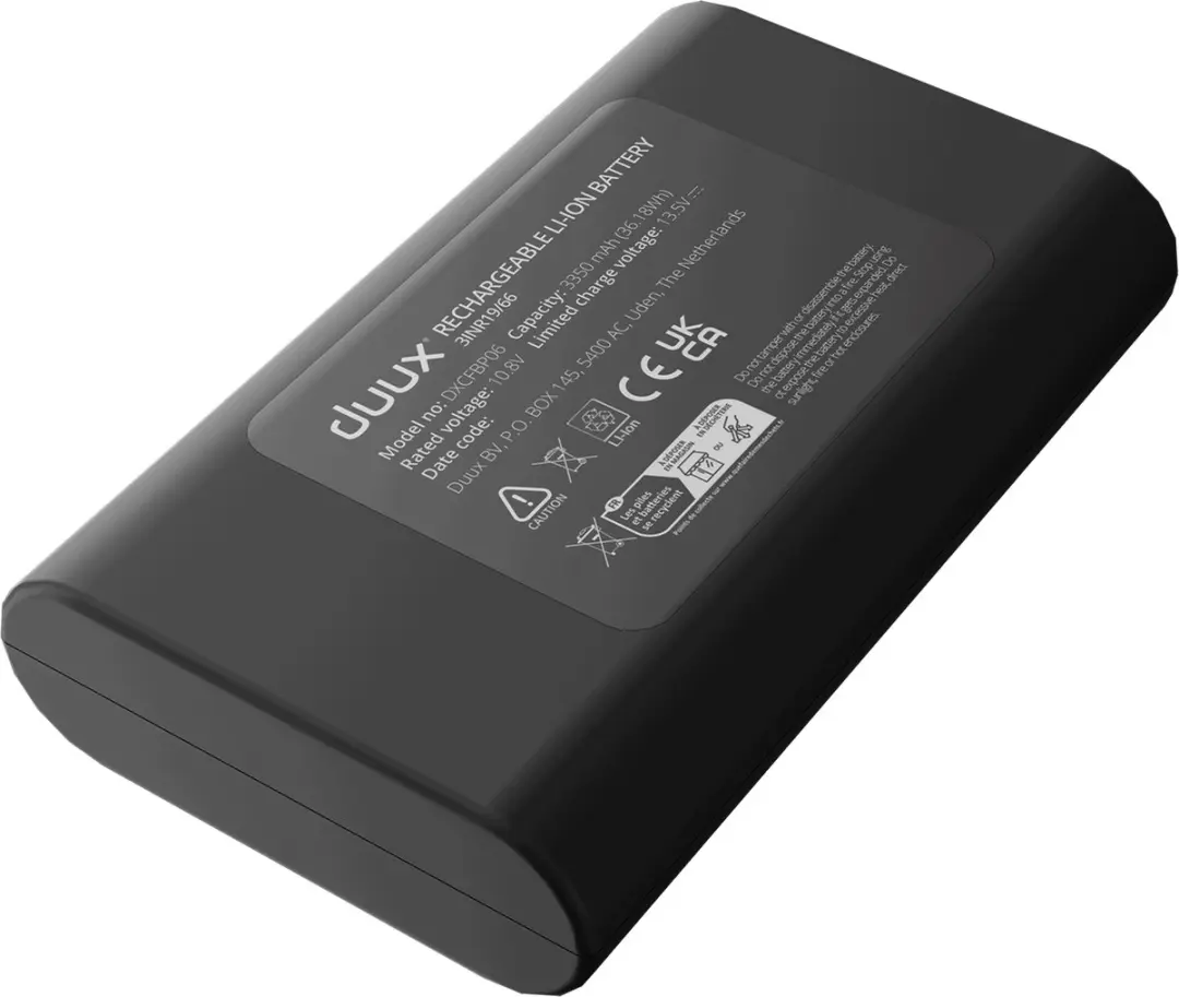 Duux Dock & Accu Whisper Flex 2 - 3350mAh - Zwart