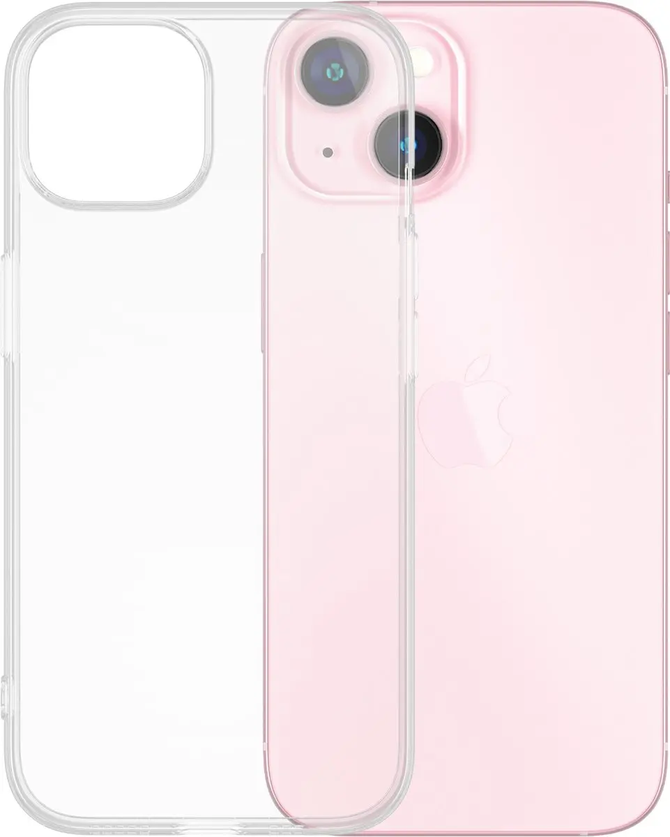 PanzerGlass SAFE. TPU Hoes iPhone 15 - Transparant
