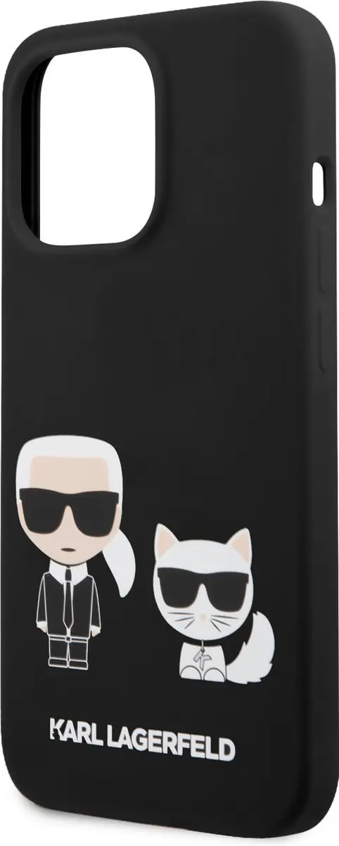 Karl Lagerfeld TPU Backcover iPhone 13 Pro - Zwart - 3666339027070