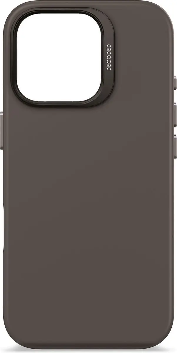Decoded Siliconen Hoesje iPhone 15 Pro - Phantom Zwart