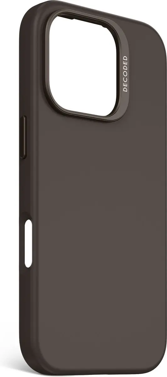 Decoded Siliconen Hoesje iPhone 15 Pro - Phantom Zwart