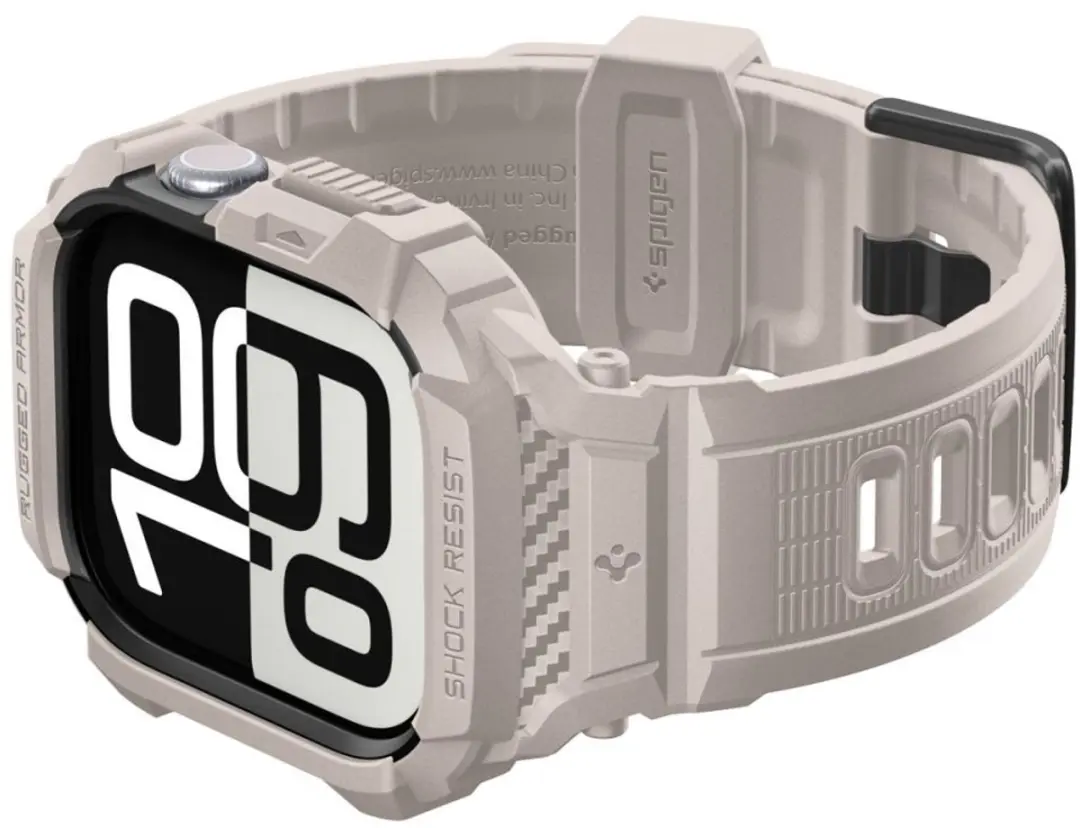 Spigen Rugged Armor Pro V2 Bandje Apple Watch 42mm - Beige
