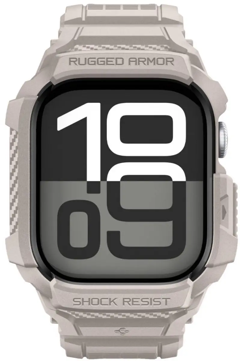 Spigen Rugged Armor Pro V2 Bandje Apple Watch 42mm - Beige