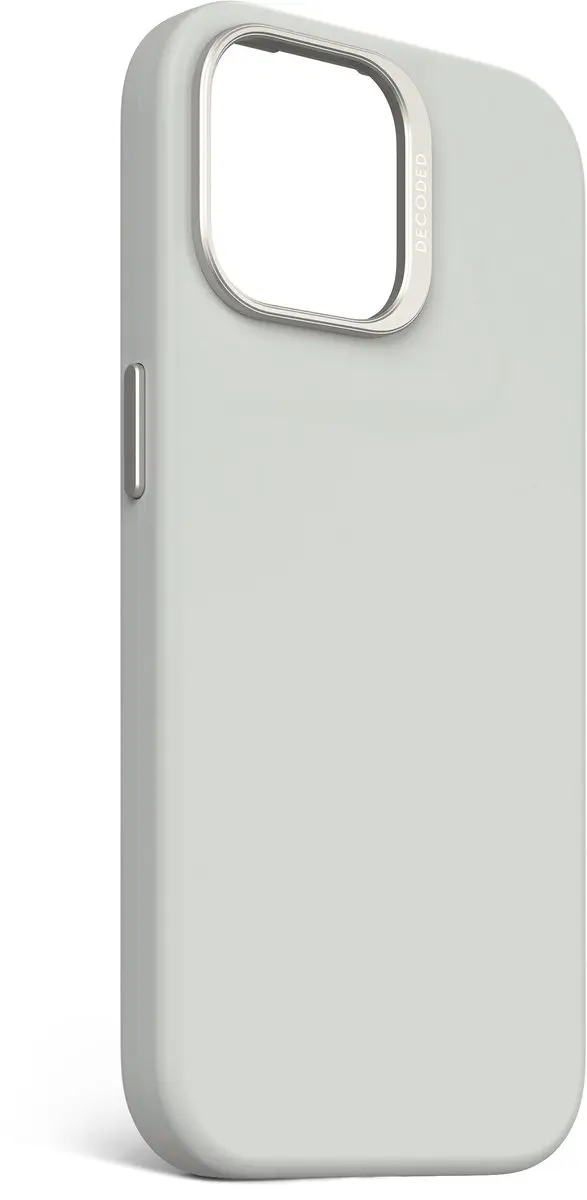 Decoded Siliconen Hoesje iPhone 15/14/13 - Stone Grijs