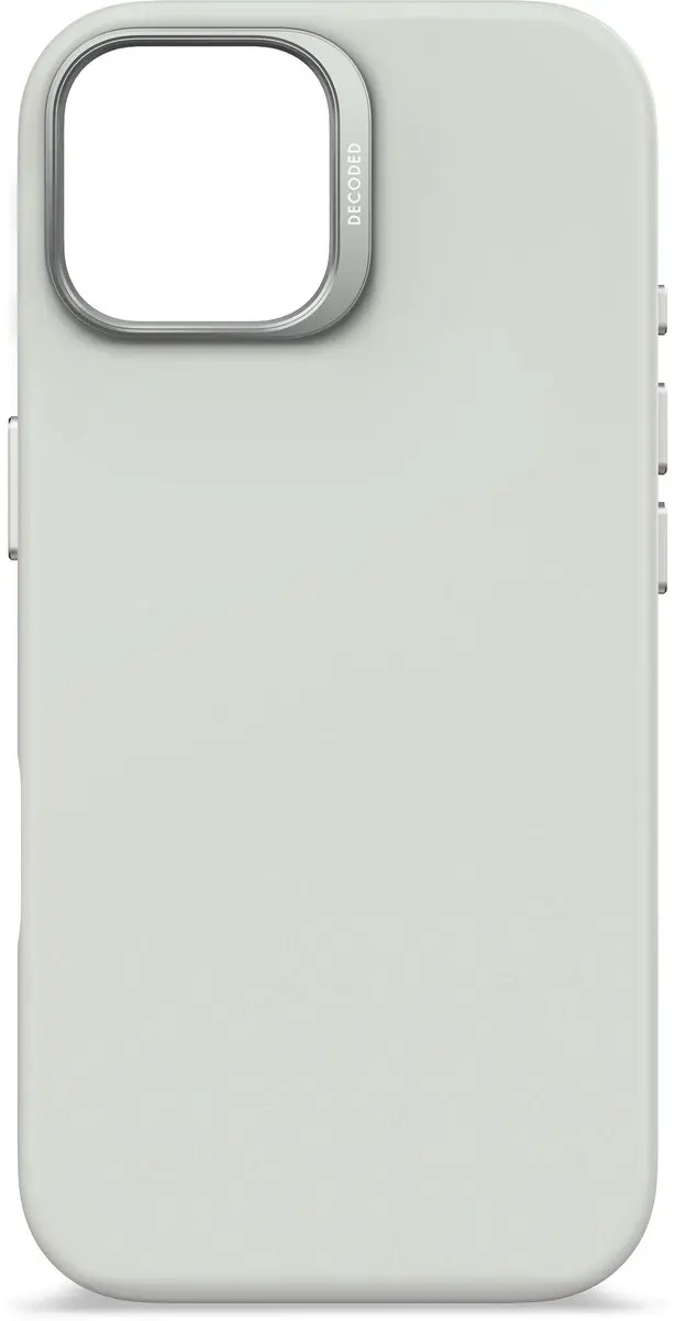 Decoded Siliconen Hoesje iPhone 15/14/13 - Stone Grijs