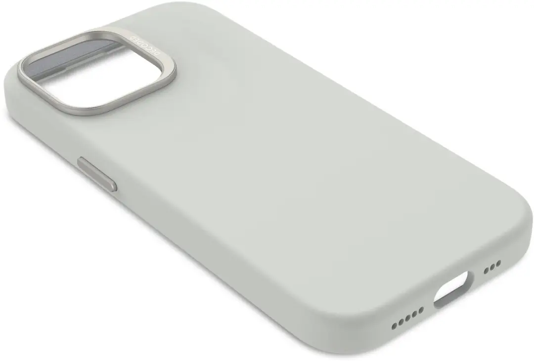 Decoded Siliconen Hoesje iPhone 15/14/13 - Stone Grijs