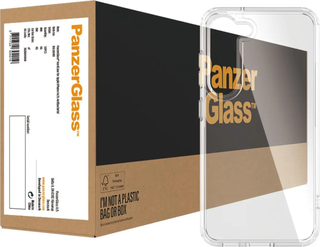 PanzerGlass HardCase Transparant Samsung Galaxy S23 - Transparant