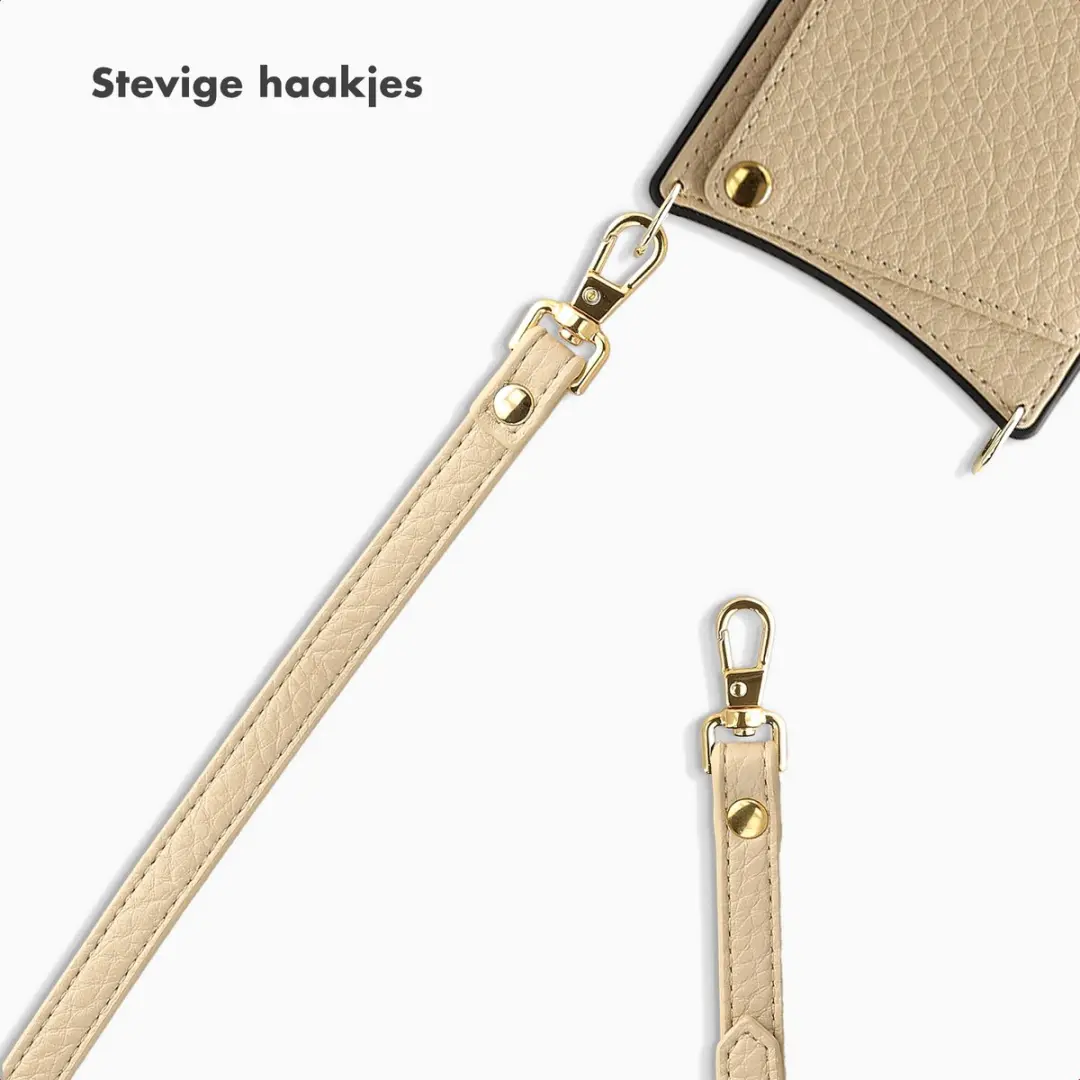 Selencia Universeel PU Crossbody Telefoonkoord SH00097328 - Beige