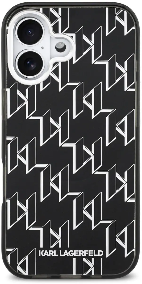 Karl Lagerfeld iPhone 17 Hoesje - MagSafe - Zwart
