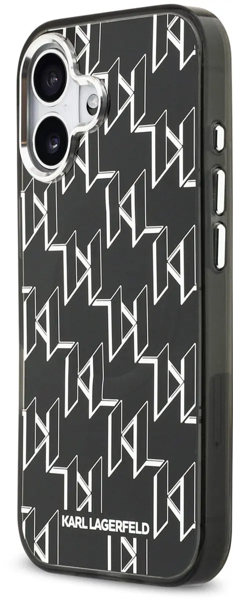 Karl Lagerfeld iPhone 17 Hoesje - MagSafe - Zwart