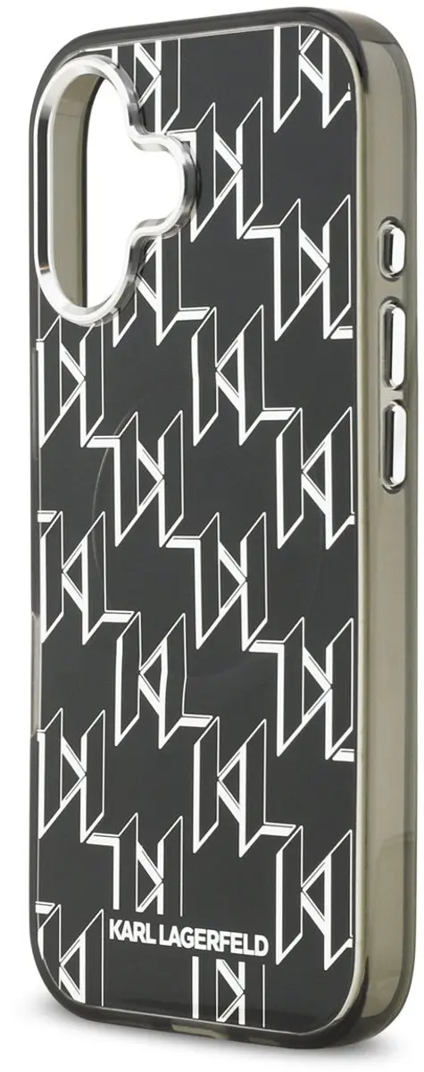 Karl Lagerfeld iPhone 17 Hoesje - MagSafe - Zwart - afbeelding 6 van 6