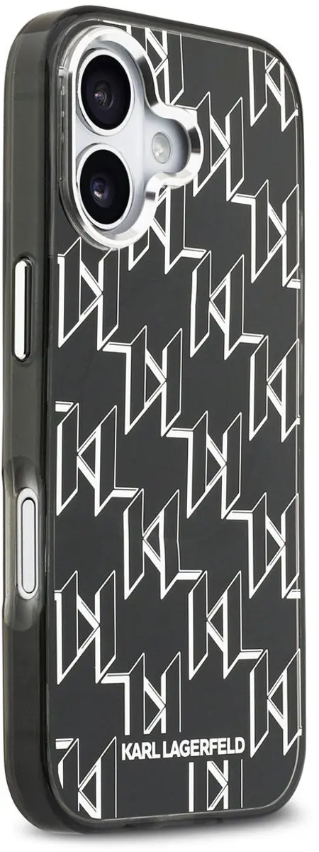 Karl Lagerfeld iPhone 17 Hoesje - MagSafe - Zwart