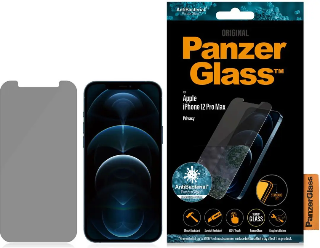 PanzerGlass Gehard Glas Privacy Screenprotector iPhone 12 Pro Max PZ-P2709