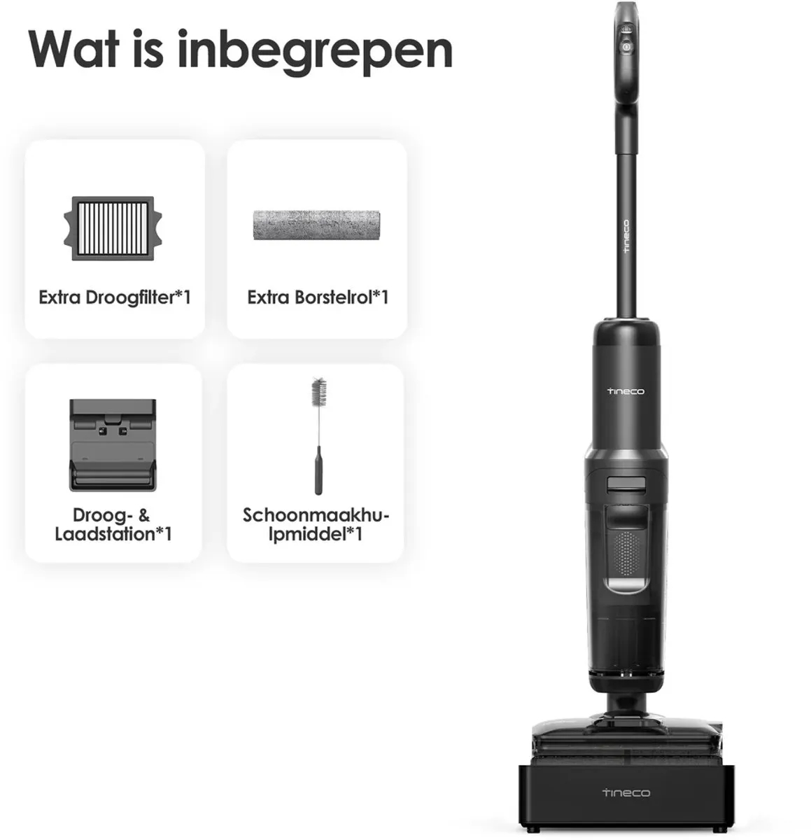 Tineco S7 Stretch Steam Plus Vloerreiniger - Draadloos - 80 Min - afbeelding 6 van 6