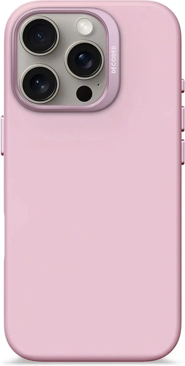 Decoded Siliconen Hoesje iPhone 15 Pro - Lilac Paars