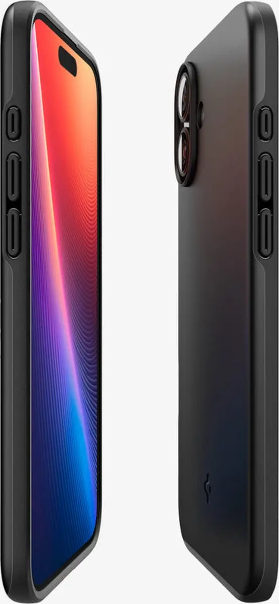 Spigen Thin Fit MagFit Hoesje iPhone 16 Plus - Zwart