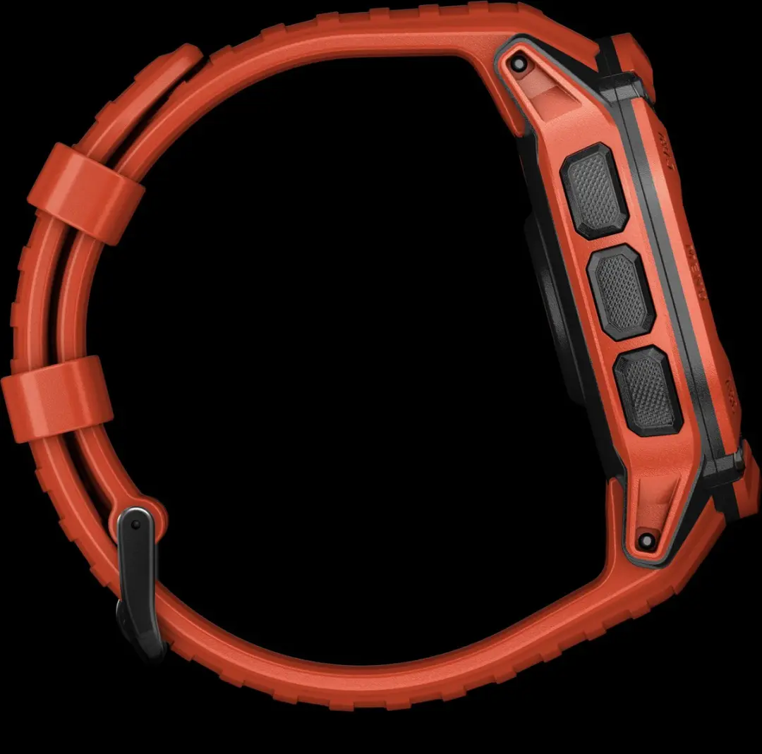 Garmin Instinct 2X Solar Smartwatch - Flame Red