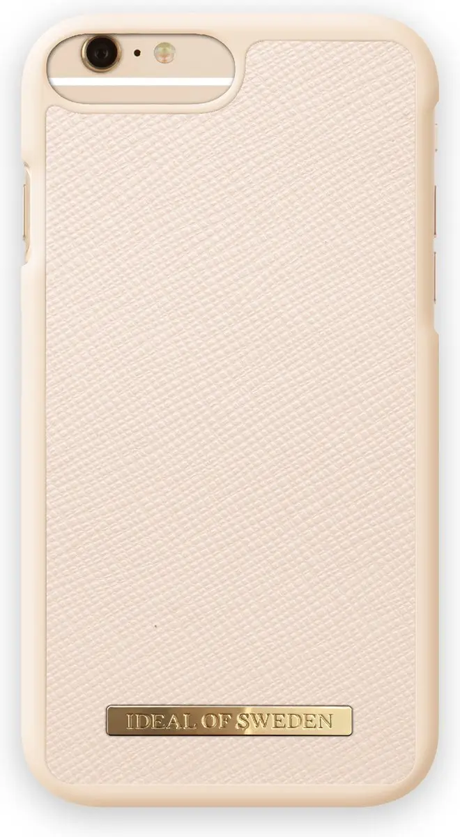 iDeal of Sweden Fashion Case Saffiano iPhone 8/7/6/6s Plus - Beige