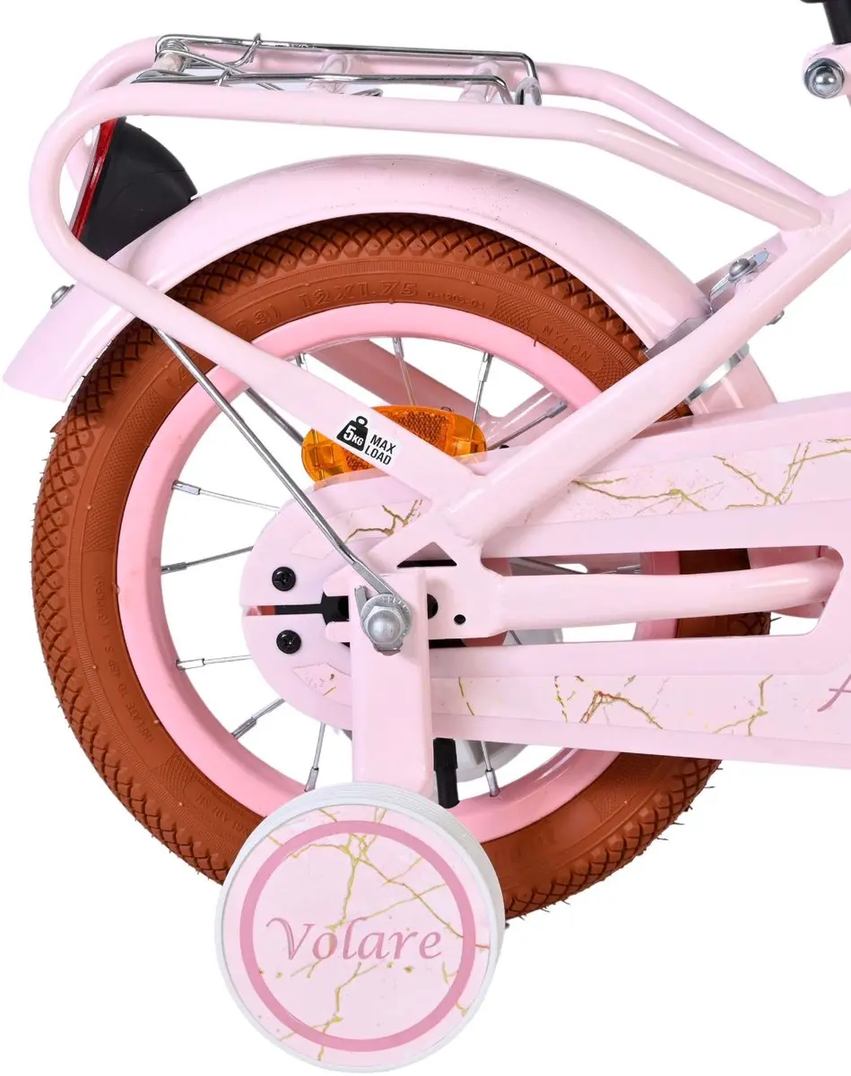 Volare Ashley Kinderfiets 12 inch - Roze
