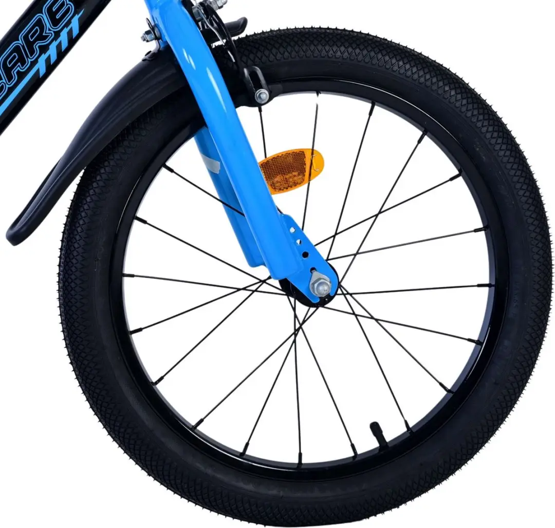 Volare Sportivo Kinderfiets 18 inch - 1 Versnelling - Blauw/Zwart