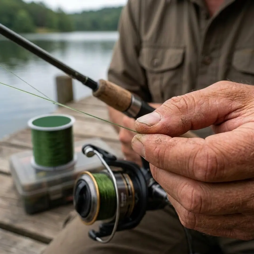 NuveX Vislijn Monofilament 0,5mm - 120m - 34,32LB - Groen