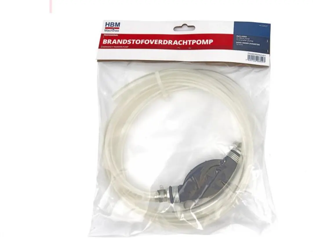 HBM Brandstof Overdracht Pomp - 900mm Slang - 15kg