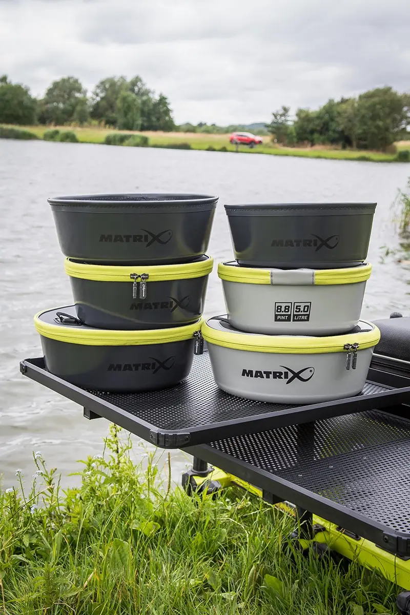 Matrix Moulded EVA Bowl GBT038 - Zwart/Lime