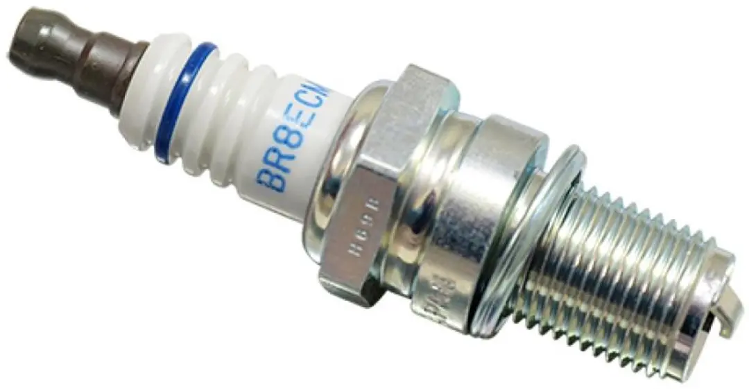 NGK BR8ECM Bougie Moto Gas 50 - Wit
