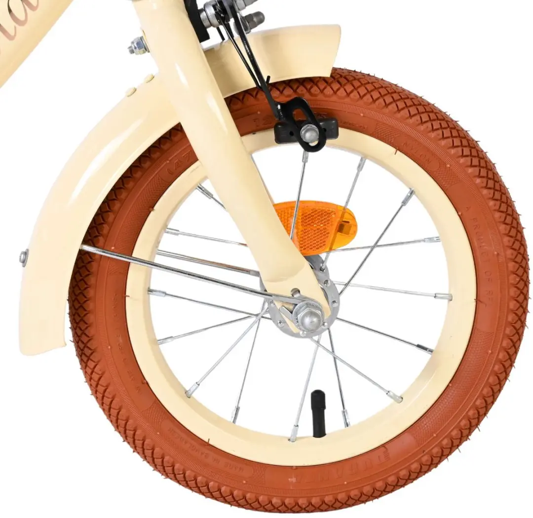 Volare Ashley Kinderfiets 12 inch - 1 Versnelling - Crème - afbeelding 6 van 6